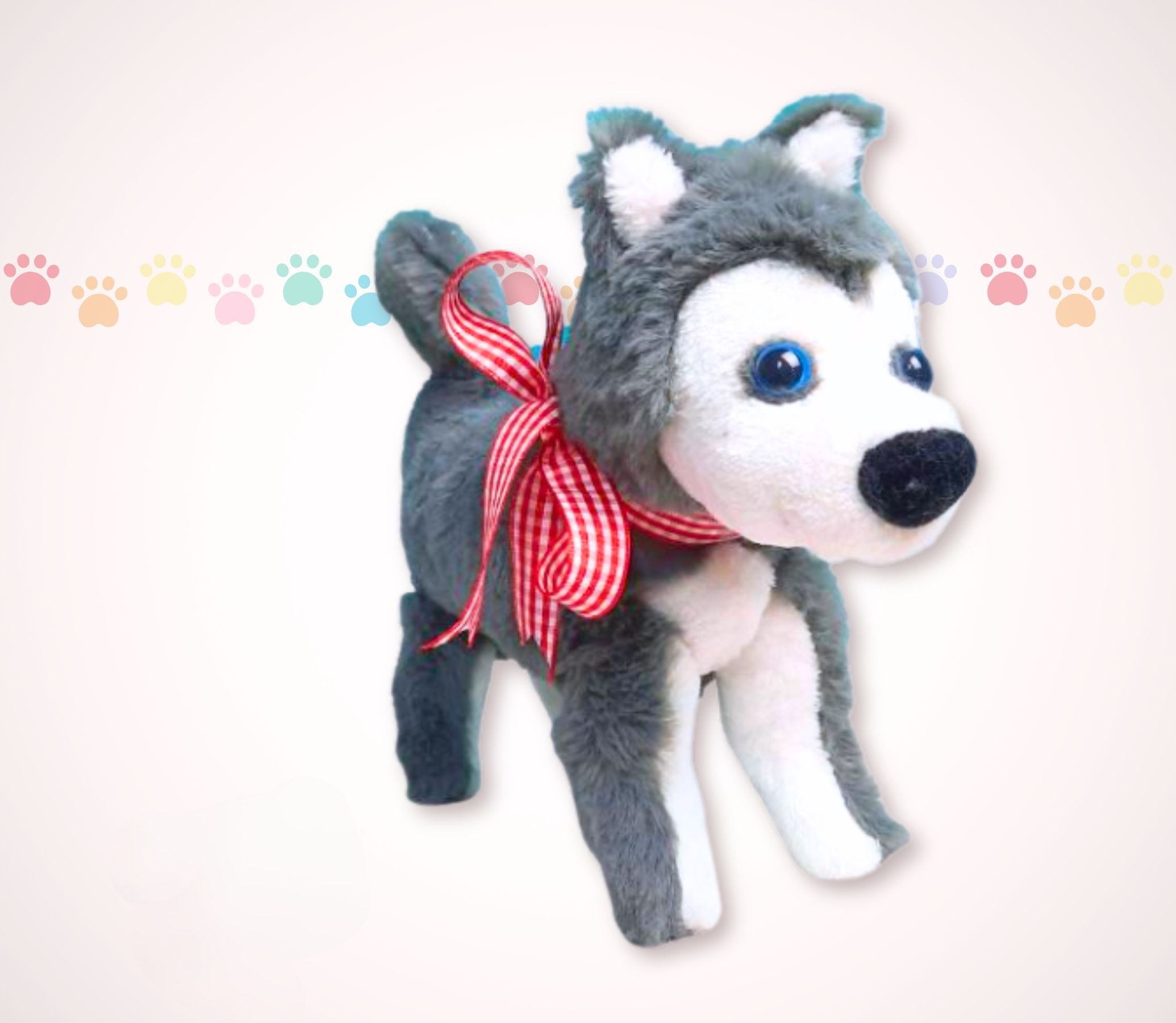 Näh-Baukastenset DIY Hund Husky Chico