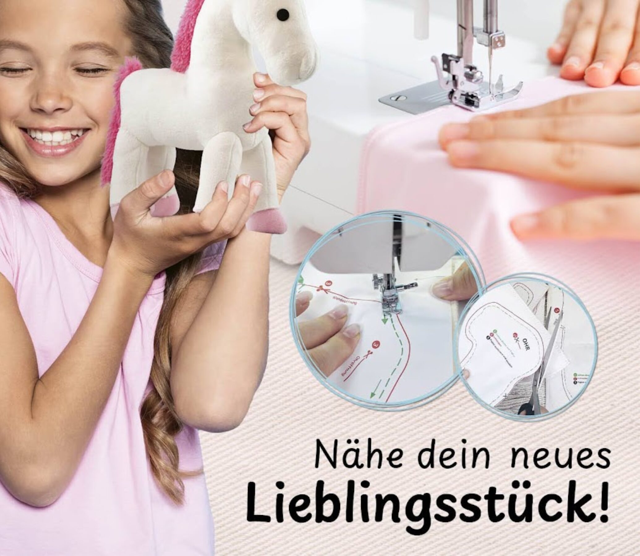 Näh-Baukastenset DIY Einhorn Elly – Bild 8