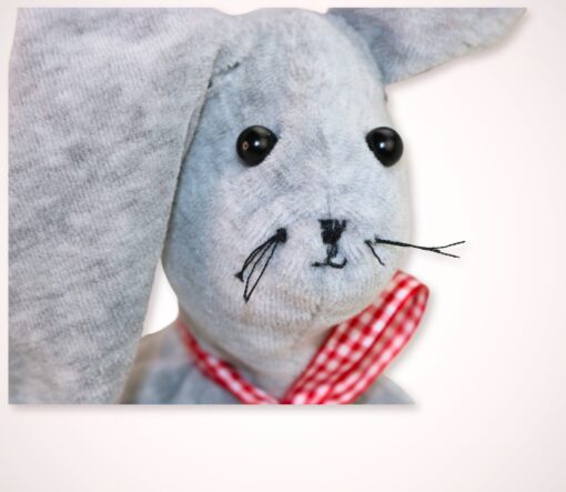 Kuschelhase Kopf Gesicht